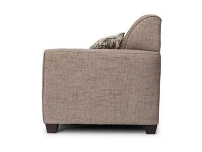 Décor-Rest Vernon Condo Sofa With Hardwood Frame In Pewter - Vernon Condo Sofa