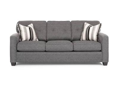 Décor-Rest Julie Sofa With 2 Pillows In Charcoal - Julie Sofa (Charcoal)