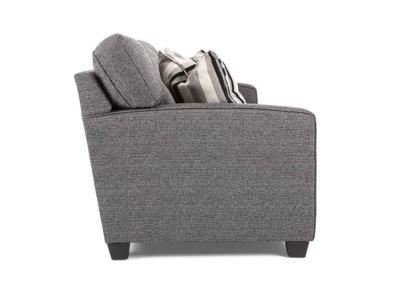 Décor-Rest Julie Sofa With 2 Pillows In Charcoal - Julie Sofa (Charcoal)