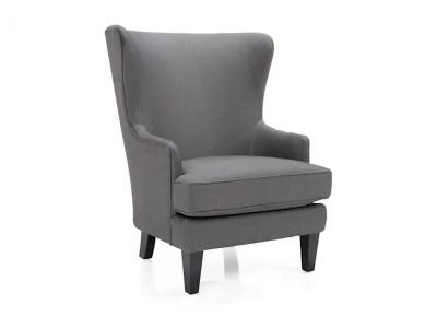 Décor-Rest Amanda Accent Chair in Rosetta Black - Amanda Accent Chair