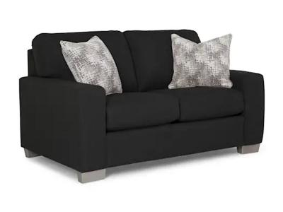 Décor-Rest Alessandra My Custom Loveseat in Ebony - Alessandra My Custom Loveseat (Ebony)