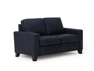 Palliser Creighton II My Custom Stationary Loveseat in Denver Blue - Creighton II My Custom Loveseat