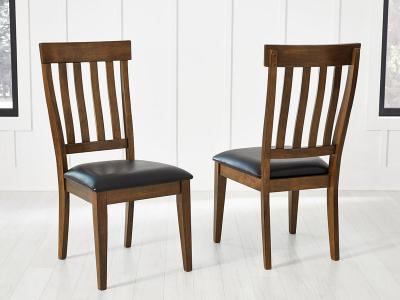 A-America Mariposa RW Collection Slatback Side Chair - MRPRW265K