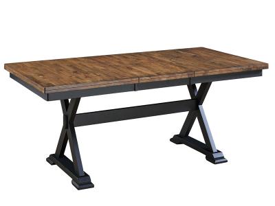 A-America Stormy Ridge Collection Trestle Table - STOBL6300