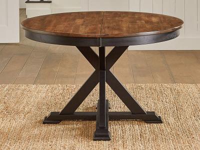 A-America Stormy Ridge Dining Collection Round To Oval Table - STOBL6250