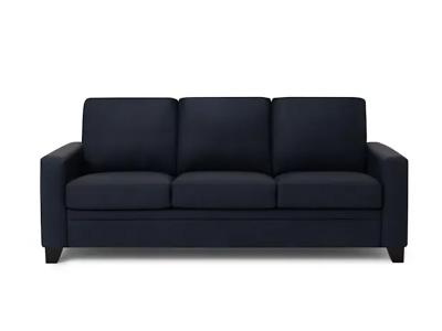 Palliser Creighton II My Custom Stationary Sofa In Denver Blue - Creighton II Stationary Sofa (Denver Blue)