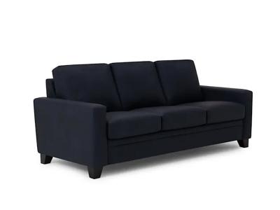 Palliser Creighton II My Custom Stationary Sofa In Denver Blue - Creighton II Stationary Sofa (Denver Blue)