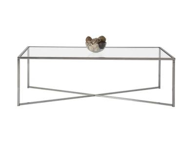 Décor-Rest Glass Cross Over Coffee Table - Cross Over Coffee Table
