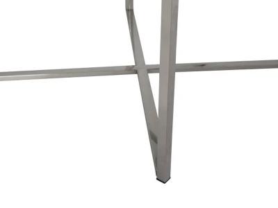 Décor-Rest Glass Cross Over End Table -  Cross Over End Table