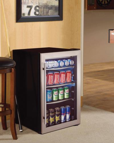 19" Danby Beverage Center With 124.00 Beverage cans - DBC434A1BSSDD