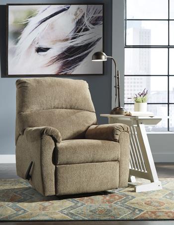 Ashley Furniture Nerviano Zero Wall Recliner 1080129 Mocha