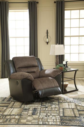 Ashley Furniture Earhart Rocker Recliner 2910125 Chestnut