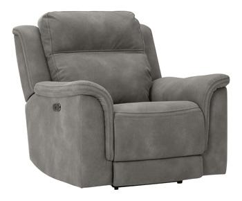Ashley Furniture Next-Gen DuraPella PWR Recliner/ADJ Headrest 5930113C Slate