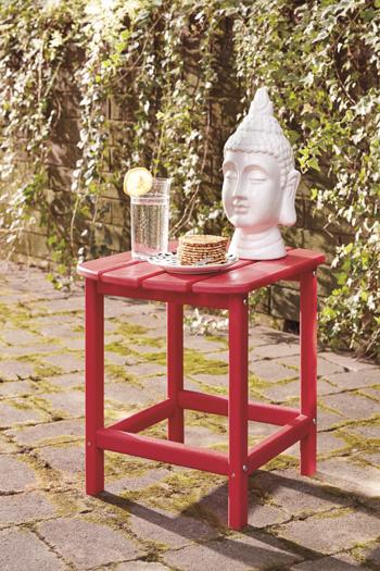 Ashley Furniture Sundown Treasure Rectangular End Table P013-703 Red