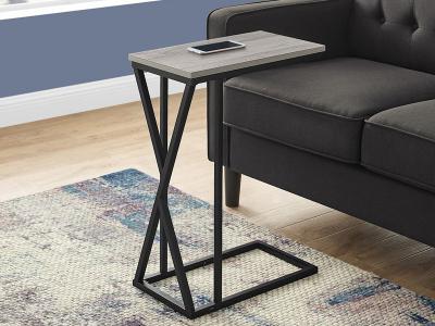Monarch Silas Accent Table in Grey - Silas Accent Table (Grey)