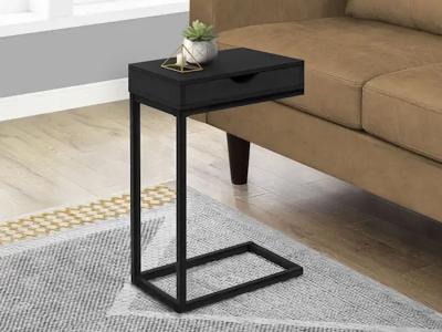 Monarch Esme Accent Table in Black - Esme Accent Table (Black)