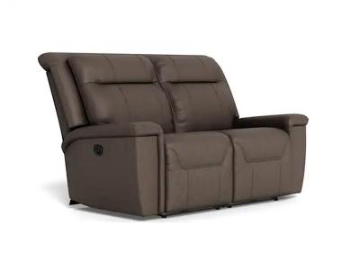 Palliser Strata Manual Reclining Loveseat in Bali Carob - Strata Manual Reclining Loveseat (Bali Carob)