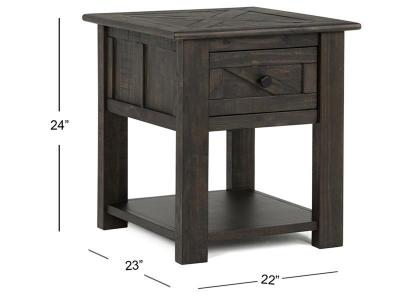 Magnussen Garrett Rectangular End Table - T3778-03