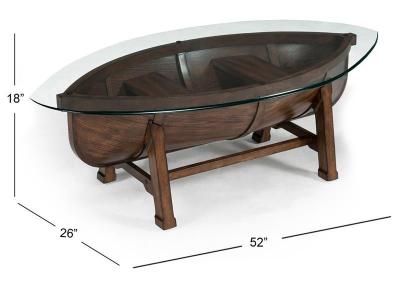 Magnussen Beaufort Oval Cocktail Table - T2214-47