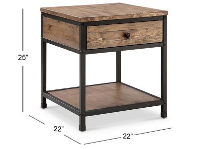 Magnussen Maguire Square End Table - T4039-01