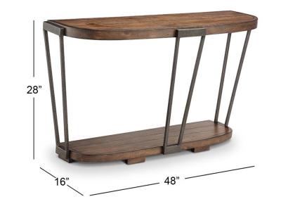 Magnussen Yukon Demilune Sofa Table - T4405-75