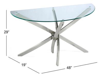 Magnussen Zila Demilune Sofa Table  - T2050-75