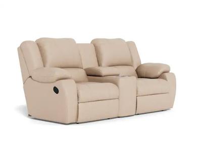 Palliser Mira Power Reclining Loveseat Console with Cupholder in Bali Harvest - Mira Power Reclining Loveseat Console with Cupholder (Bali Harvest)