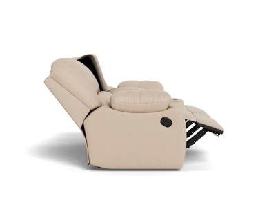 Palliser Mira Power Reclining Loveseat Console with Cupholder in Bali Harvest - Mira Power Reclining Loveseat Console with Cupholder (Bali Harvest)