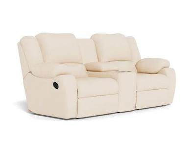 Palliser Mira Power Reclining Loveseat Console with Cupholder in Bali Silk - Mira Power Reclining Loveseat Console with Cupholder (Bali Silk)