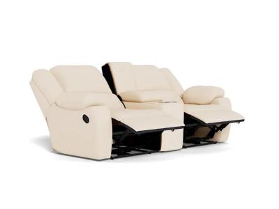 Palliser Mira Power Reclining Loveseat Console with Cupholder in Bali Silk - Mira Power Reclining Loveseat Console with Cupholder (Bali Silk)