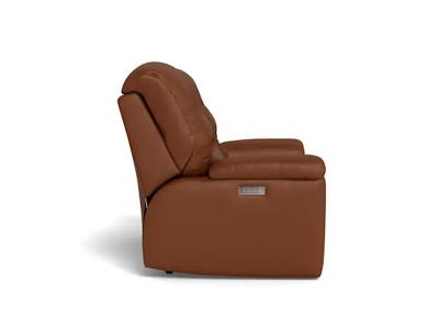 Palliser Keiran Power Reclining Loveseat with Power Headrest Power Lumbar and Console in Solana Africa - Keiran Power Reclining Loveseat (Solana Africa)