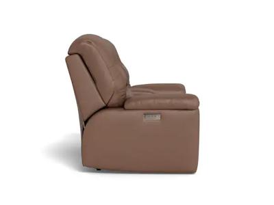 Palliser Keiran Power Reclining Loveseat with Power Headrest Power Lumbar and Console in Solana Nomad - Keiran Power Reclining Loveseat (Solana Nomad)