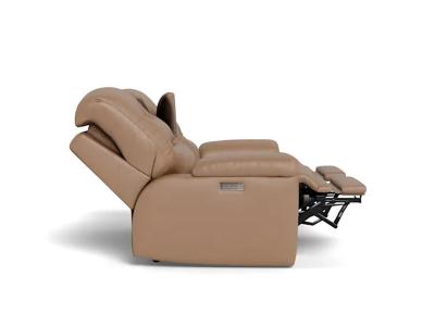 Palliser Keiran Power Reclining Loveseat with Power Headrest Power Lumbar and Console in Solana Trail - Keiran Power Reclining Loveseat (Solana Trail)