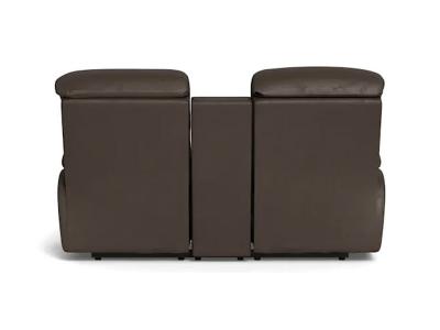 Palliser Keiran Power Reclining Loveseat with Power Headrest Power Lumbar and Console in Solana Mountain - Keiran Power Reclining Loveseat (Solana Mountain)