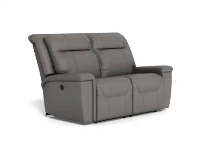 Palliser Strata Power Reclining Loveseat in Bali Rainstorm - Strata Power Reclining Loveseat (Bali Rainstorm)