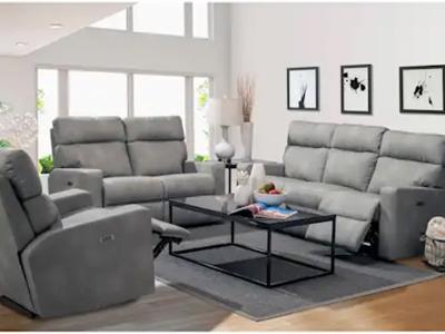 Palliser Fairbrook Manual Reclining Sofa In Denver Ash - Fairbrook Manual Reclining Sofa