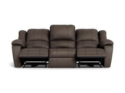 Palliser Mira Manual Reclining Sofa In Bali Carob - Mira Manual Reclining Sofa (Bali Carob)