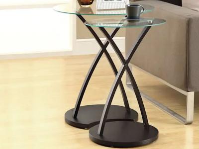 Monarch Bentwood Nesting Table in Espresso - Bentwood Nesting Table