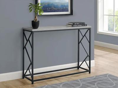 Monarch Imani Console Table in Grey - Imani Console Table (Grey)