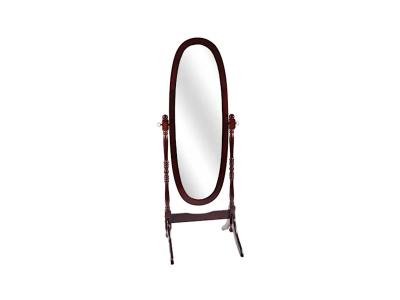 Monarch Cheval Mirror in Walnut - Cheval Mirror (Walnut)