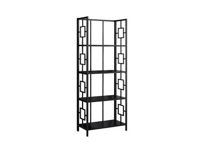 Monarch Emery Bookcase in Black - Emery Bookcase (Black)