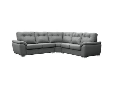 Podium Silas Symmetrical 3 Piece Sectional in Titane Anthracite - Silas 3 Piece Sectional