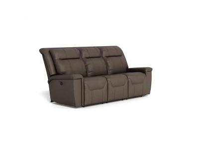 Palliser Strata Power Reclining Sofa With Power Toggle Switch - Strata Power Reclining Sofa (Bali Carob)