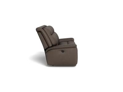 Palliser Strata Power Reclining Sofa With Power Toggle Switch - Strata Power Reclining Sofa (Bali Carob)