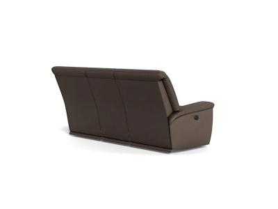 Palliser Strata Power Reclining Sofa With Power Toggle Switch - Strata Power Reclining Sofa (Bali Carob)