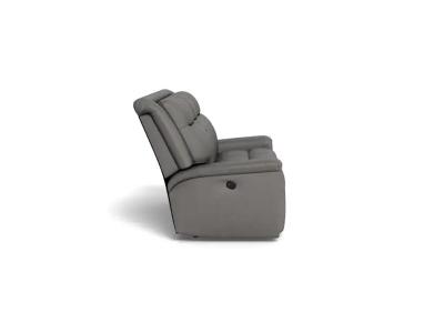 Palliser Strata Power Reclining Sofa With Power Toggle Switch - Strata Power Reclining Sofa (Bali Rainstorm)