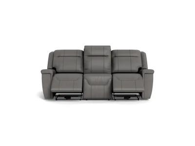 Palliser Strata Power Reclining Sofa With Power Toggle Switch - Strata Power Reclining Sofa (Bali Rainstorm)