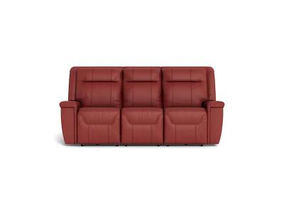 Palliser Strata Power Reclining Sofa With Power Toggle Switch - Strata Power Reclining Sofa (Bali Currant)