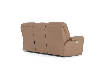 Palliser Power Reclining Sofa with Power Headrest ,Power Lumbar - Keiran Power Reclining Sofa with Power Headrest (Solana Trail)