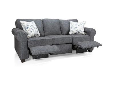 Décor-Rest Cosmo Power Reclining Sofa In Mondavi Graphite - Cosmo Power Reclining Sofa